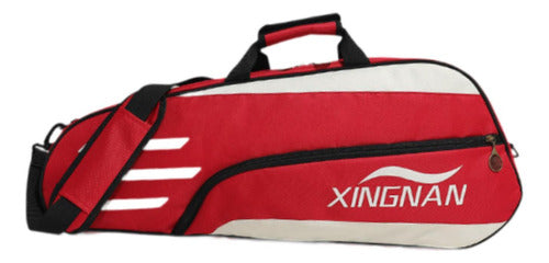 Bolsa Para Raquete De Badminton, Bolsa Para Tênis, Vermelho 6