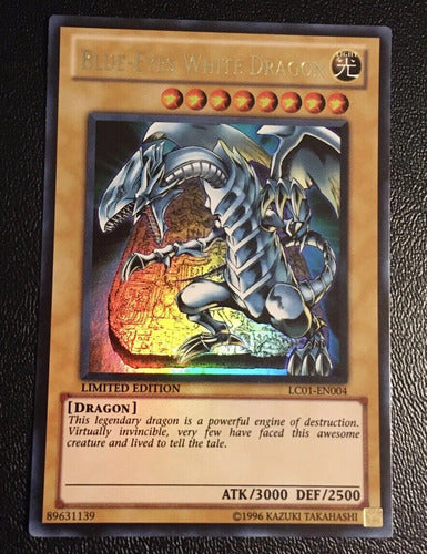 Yu-Gi-Oh! Blue-Eyes White Dragon Blanco Ojos Azules - Ultra 0