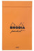 Bloco Rhodia Pocket Orange 7,5x12cm 40fls Pontilhado (dots) 0