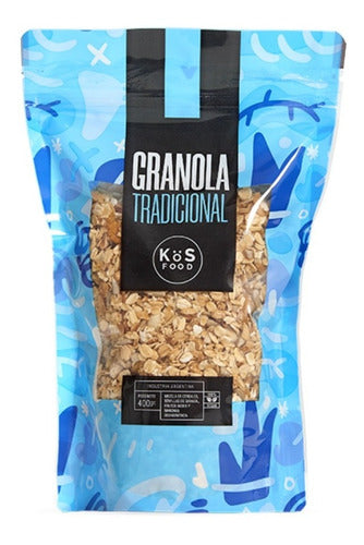 Kos Food Granola Mix Tradicional - 400 Grs 0