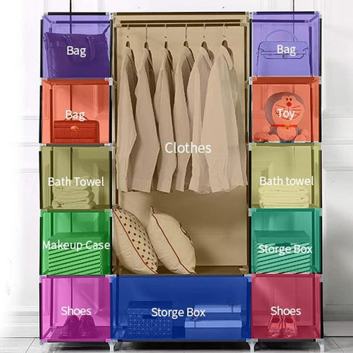 Out Strong Clothes Organizer Rack with 11 Shelves 6