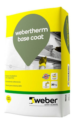 Weber Bolsa Base Coat Gris X 30 Kg - Steel Frame Niza Steel 0