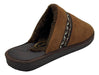 Denaro Men's Sherpa Lined Slippers Size 38 to 46 2