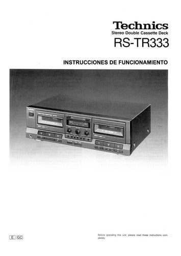 Manuales De Usuario Technics Oferta X2!! 2