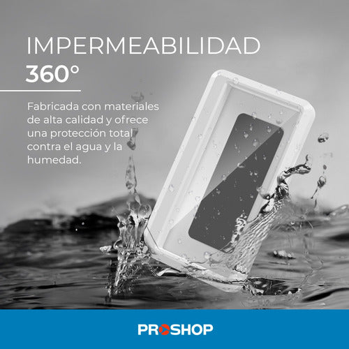 Soporte Celular Impermeable Ducha Baño Cocina Waterproof 2