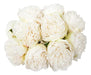 U'artlines 2bouquet 10heads Artificial Peony Flor De Seda Ho 0