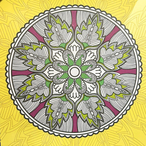 Color Zen Mandalas - Anti-Stress Coloring Books 1