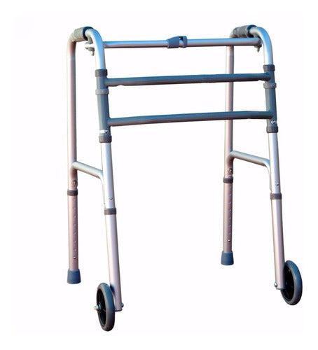 Silfab Pediatric Aluminum Walker with Wheels A3016 Z3 0