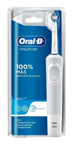 Oral-B Rechargeable Electric Toothbrush Vitality 100 Braun Shipping 1