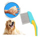 Set of 2 Fine Stainless Steel Pet Flea and Lice Comb Kit 6