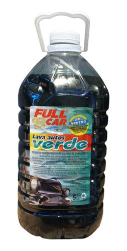 Full Car Shampoo Verde 5L Concentrated Neutral pH Wash 0