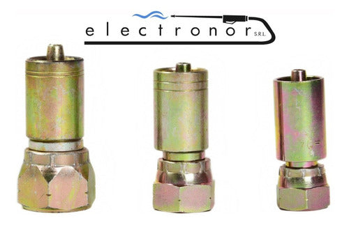 Electronor SRL Terminal Acople P/ Prensar Manguera R1 1/4 Bsp 3/8 Hg 1