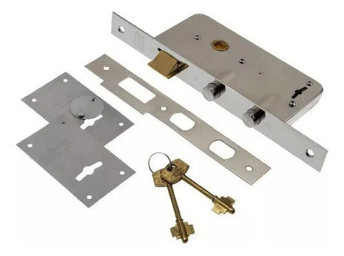 Andif Mod.101 6-Plate Grouped Locks Set of 8 Units 1
