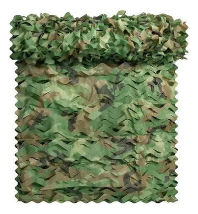 Outdoor Adventure Media Sombra Red Camuflaje Vela Sombrilla Terraza 12x3 Carpa 1