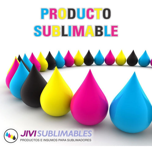 JIVI Sublimables Iman Sublimable 6x4.5 Cm Pack 10 Unidades 3