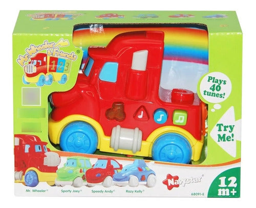 Mr Wheeler And Friends Vehicle with Light and Sound Baby 091 Ed 1