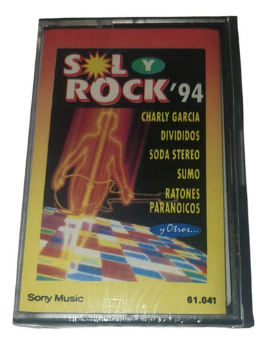 Sony Music Cassette Sol Y Rock 94 Divididos, Sumo Sellado Supercultura 0