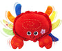 Kiddolab Musical Plush Crab Toy for Babies 0