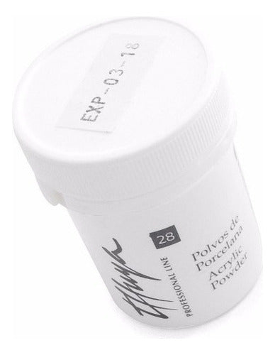 Thuya Professional Manicure Porcelain Powder for Sculpted Nails White 28g 1