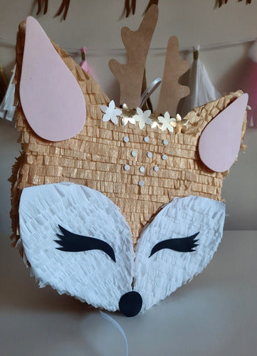 Enchanted Forest Deer Fawn Bambi Pinata for Girls 3