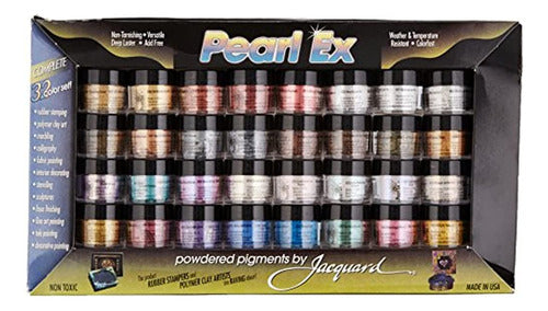 Pigmentos En Polvo Jacquard Pearl Ex 32 Colores 0