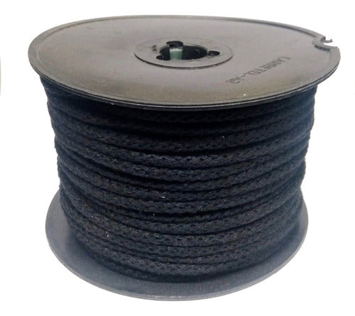 RCL Cordon 4 Mm Algodon Macrame Crochet X 50 Mts Negro 4304/3/1 0