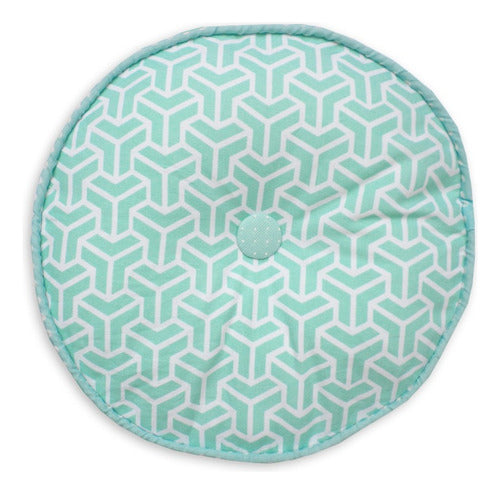 Exclusive Round Decorative Cushions by Le Cottonet for Chairs 14