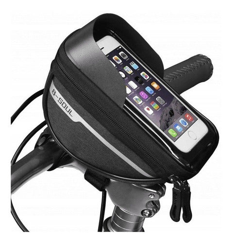 B-Soul Bike Phone Holder with Touch Screen Waterproof Case 0