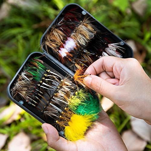 Goture Kit Surtidos De Señuelos Para Pesca Con Mosca - 76 Piezas 5