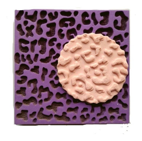 Tx14 Marcador Textura Leopardo Biscuit Confeitaria 0