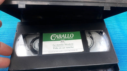 Cintas Vhs El Caballo Cuidados Del Caballo Y Equitación 3