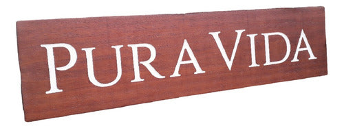 DeArtesanos Carved Sign for Outdoor Homes, Businesses, Logos 0