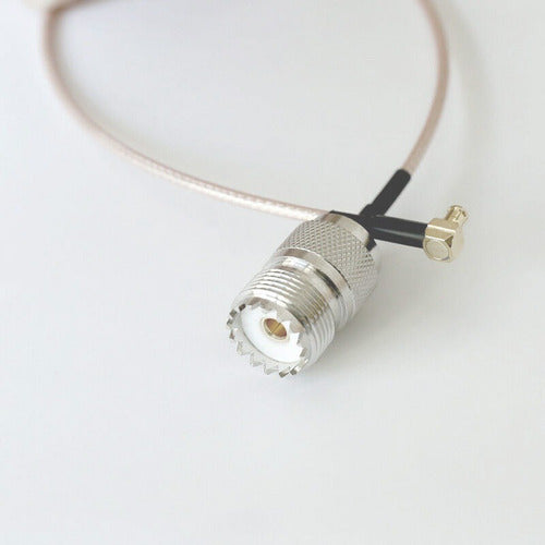 Conector Cable Pigtail So239 Pl259 Hembra A Rg316 Antena Sdr 1