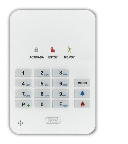 X-28 Mini LED Keyboard Control Panel Alarm 2 Zones 6002 PC6002 0