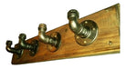 Fábrica Sur Industrial Wall Coat Rack in Wood and Pipe 0