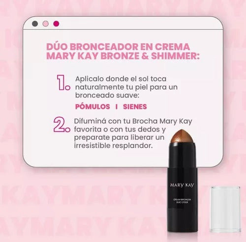 Duo Bronzer Cream by Mary Kay Bronze & Shimmer 1