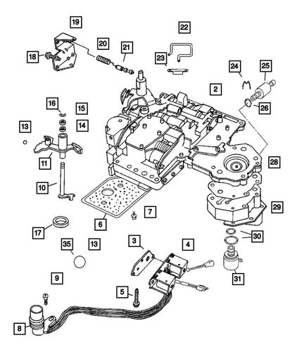 Sensor Presion Caja Automatica Dodge Ram 2500 46re 47re 48re 1