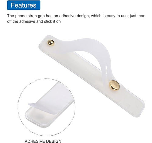 Anti-Theft Soft Silicone Ring Phone Holder Strap 48