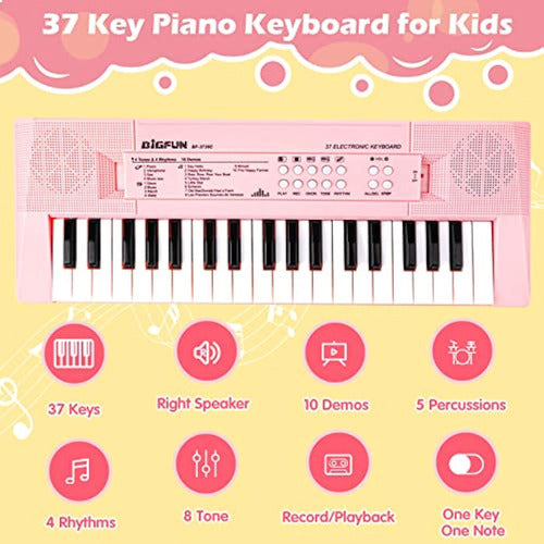 Generic 37-Key Electronic Piano Keyboard for Kids 1