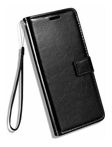 Magnetic Synthetic Leather Flip Case for Moto Edge 20 Lite 1