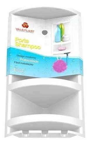 Mueble Esquinero Plástico Porta Shampoo Para Ducha / Baño Fr 0