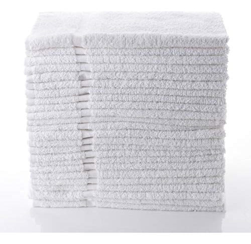 Simpli-Magic Cotton White Hand Towels Solutions De Limpieza 0