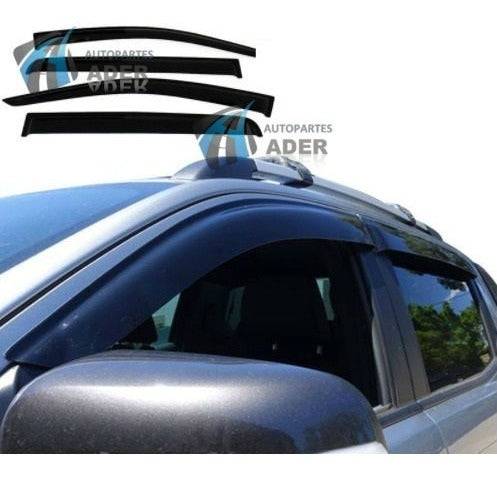 Generic Window Deflectors X4 for Ford Ranger 2012 to 2018 0