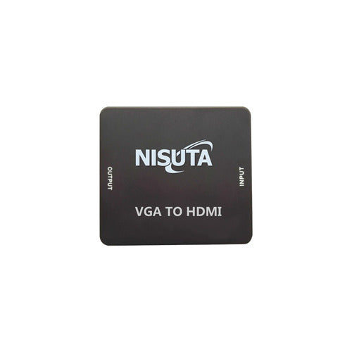 Nisuta VGA to HDMI 1080P Audio Adapter 0