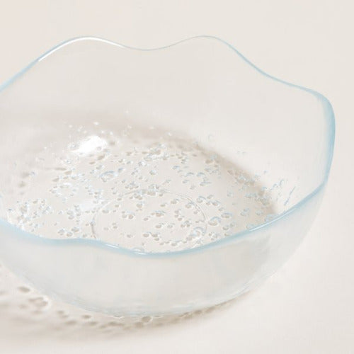 Glass Bubble Bowl Ponto 16cm 1