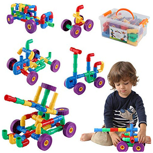 Zozoplay Learning Stem Toy Tube Construction Set 0