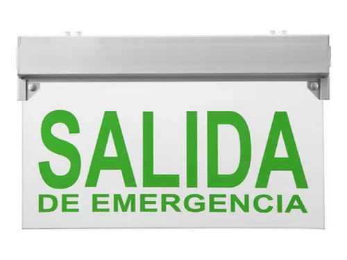 Emergency Exit Sign - Battery - 220V - Etheos 0