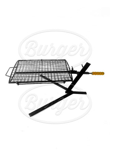 Burger Portable Camping Fish Grill - Folding Fish Grill 1