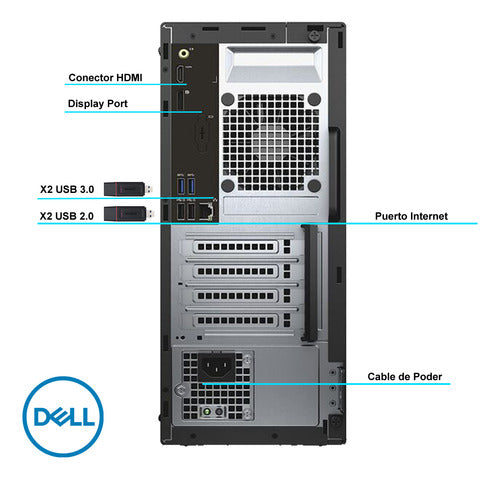 Dell PC Computer Core I5 6th Gen 16GB RAM DDR4 HDD 500GB 5