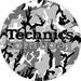 Technics Camuflado Gris Paño Latex Lo Mejor En Slipmats 0